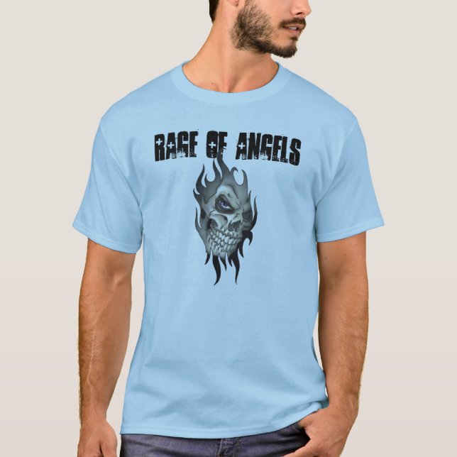 Camiseta Cráneo que rabia (Anverso)