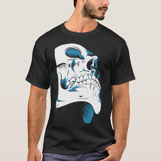 Camiseta cráneo sonriente (Anverso)