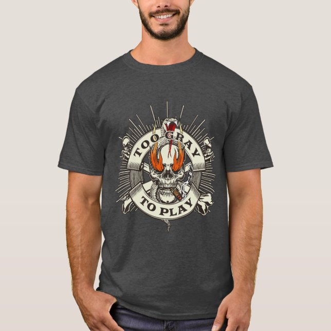Camiseta Cráneo TGTP  (Anverso)