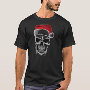 Camiseta Cráneo travieso de Santa