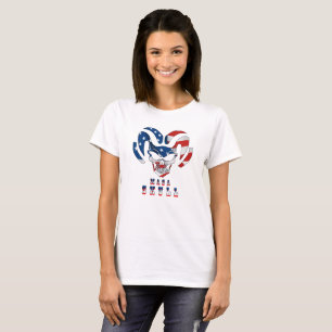 Camiseta Cráneo Ultra Maga   Mujeres