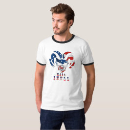 Camiseta Cráneo Ultra Maga | Ringer masculino