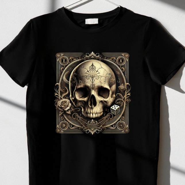 Camiseta cráneo vintage 2.0 (Subido por el creador)