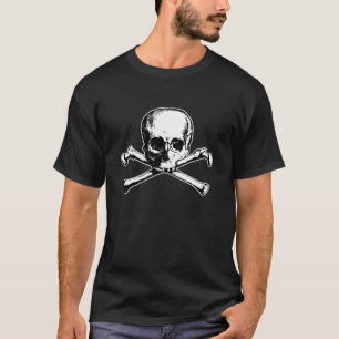 Camiseta Cráneo y bandera pirata
