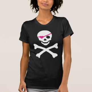 Camiseta Cráneo y bandera pirata