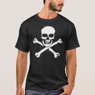 Camiseta Cráneo y bandera pirata