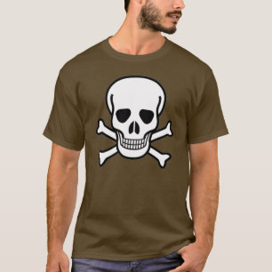 Camiseta Cráneo y bandera pirata