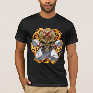 Camiseta Cráneo y Crosspins