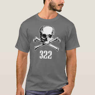 Camiseta Cráneo y huesos 322