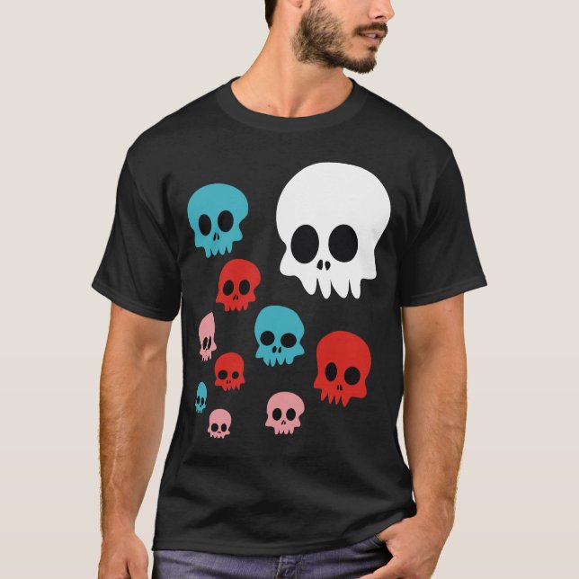 Camiseta Cráneos (Anverso)