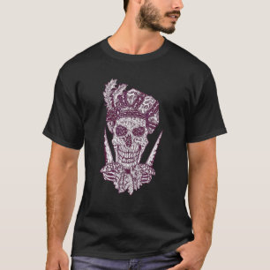 Camiseta Cráneos de dagas Grunge Punk Metal