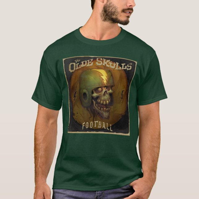 Camiseta cráneos de YE Olde (Anverso)