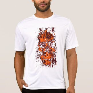 Camiseta cráneos del grunge