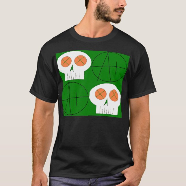 Camiseta cráneos del plad (Anverso)
