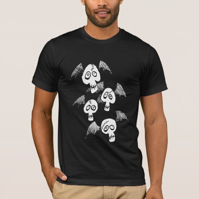 Camiseta Cráneos del vampiro (Anverso)