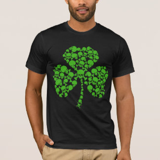 Camiseta Cráneos irlandeses del trébol