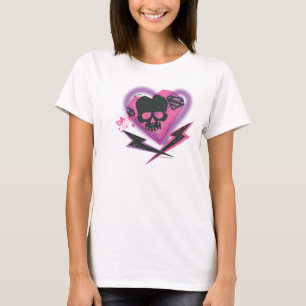 Camiseta Cráneos y relámpago de Supergirl