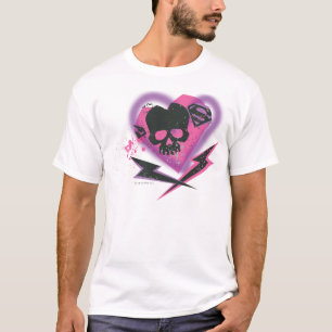 Camiseta Cráneos y relámpago de Supergirl