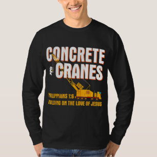 Camiseta Cranes de hormigón VBS Construyendo Amor Jesús