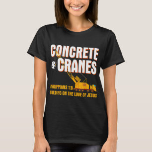 Camiseta Cranes de hormigón VBS Construyendo Amor Jesús