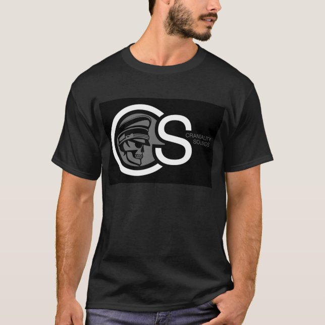 Camiseta Craniality Suena Tee Negro (Anverso)