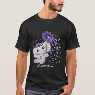 Camiseta Craniosinostosis Conciencia - girasol elefante