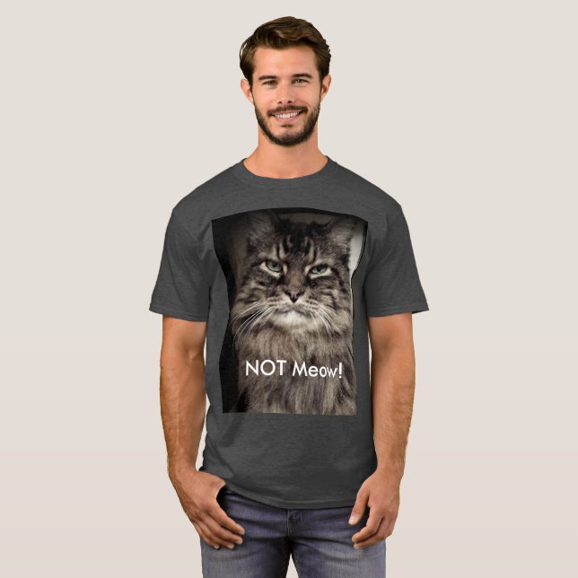 Camiseta Cranky NOT Meow Menswear - T-Shirt (Anverso completo)