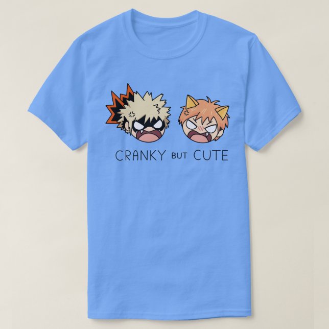 Camiseta Cranky Pero Cute Kacchan Kyo (Diseño del anverso)