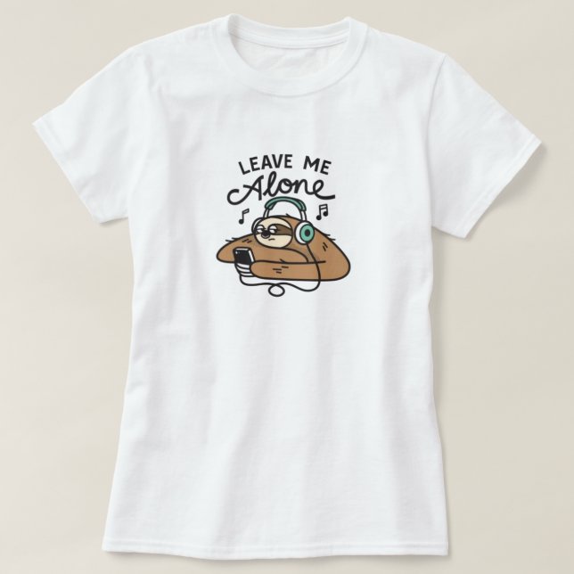 Camiseta Cranky Sloth T-Shirt (Diseño del anverso)