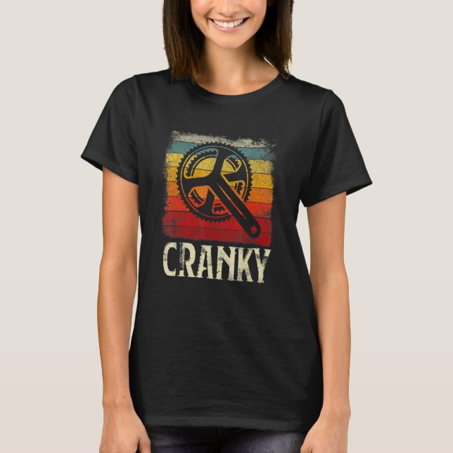 Camiseta Cranky Vintage Sun Bicycle Cranky (Anverso)