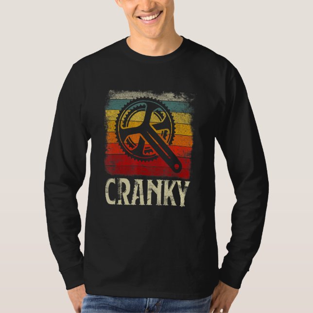 Camiseta Cranky Vintage Sun Bicycle Cranky (Anverso)