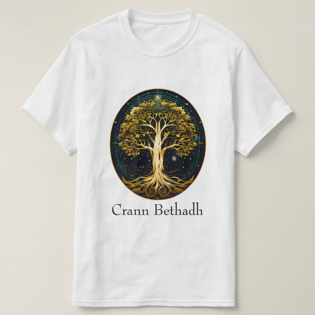 Camiseta Crann Bethadh #8 (Diseño del anverso)