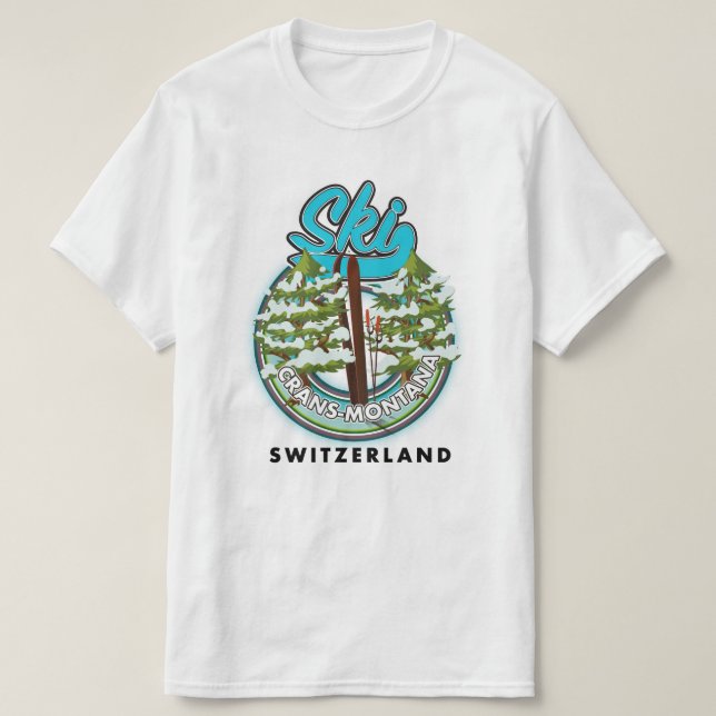 Camiseta Crans-Montana (Diseño del anverso)