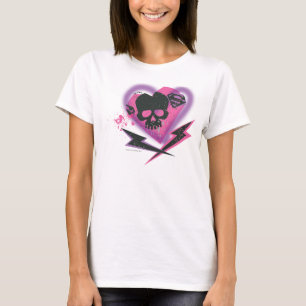Camiseta Cránulos y relámpagos de superchica