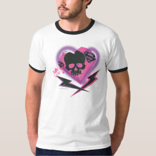 Camiseta Cránulos y relámpagos de superchica