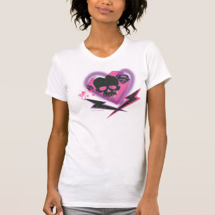 Camiseta Cránulos y relámpagos de superchica