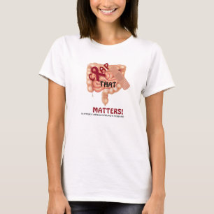 Camiseta ¡Crap Que Importa! Apoyar la enfermedad de Hirschs