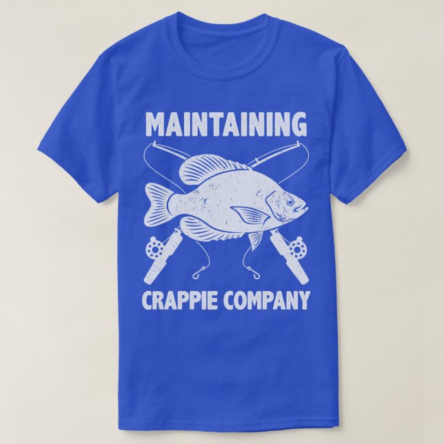 Camiseta Crappie divertido Pun Pomoxis Fishman diciendo (Diseño del anverso)
