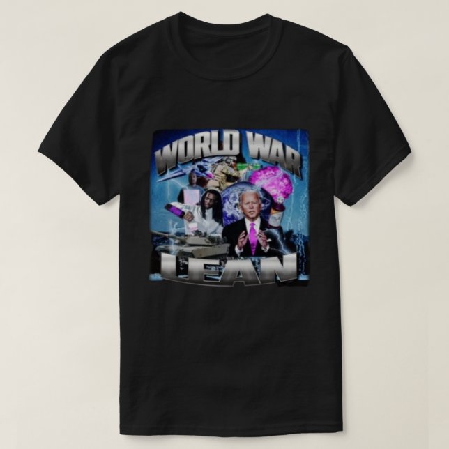 Camiseta Crappy Worldwide Merch World War Lean TShirt (Diseño del anverso)