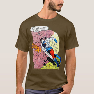 Camiseta Crash de rock en historietas