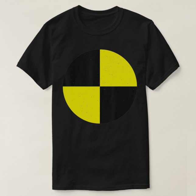 Camiseta Crash Test Dummy Funny Easy Halloween Costume (Diseño del anverso)