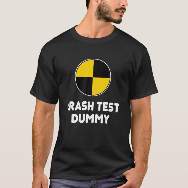 Camiseta Crash Test Dummy Halloween (Anverso)