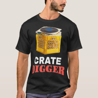 Camiseta Crate    DiggerVinyl Record para hombres y mujeres