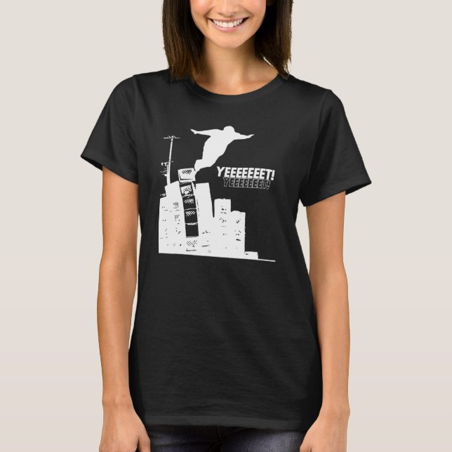 Camiseta Cratechallenge Yeet Vintage Distresal Style (Anverso)