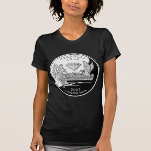 Camiseta Cráter de diamantes en el barrio estatal de Faux A