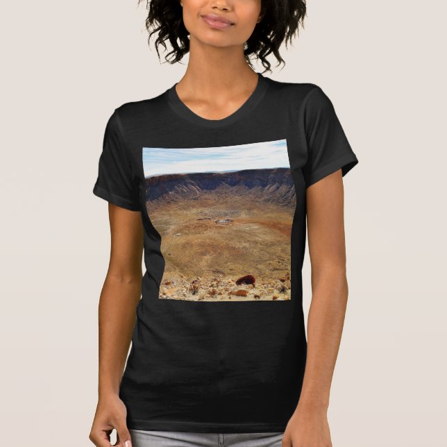 Camiseta Cráter del meteorito de Barringer (Anverso)