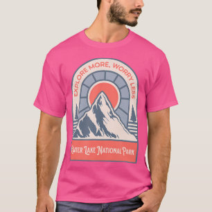 Camiseta Crater Lake National Park Adventure Senderismo