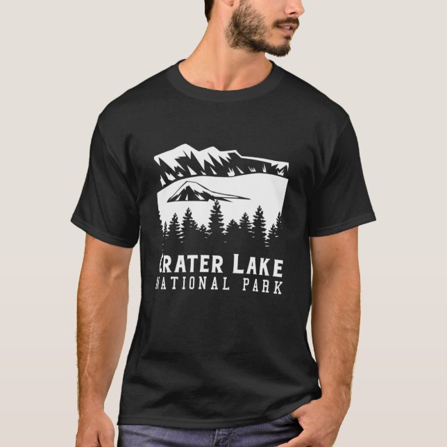 Camiseta Crater Lake National Park Hiking Vacation (Anverso)
