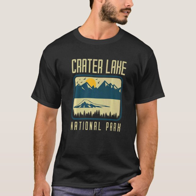 Camiseta Crater Lake National Park Hiking Vacation  12 (Anverso)