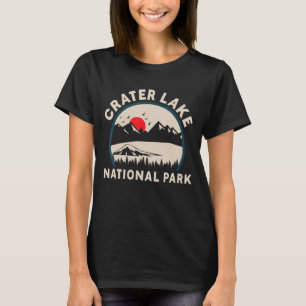 Camiseta Crater Lake National Park Senderismo Vacaciones 3